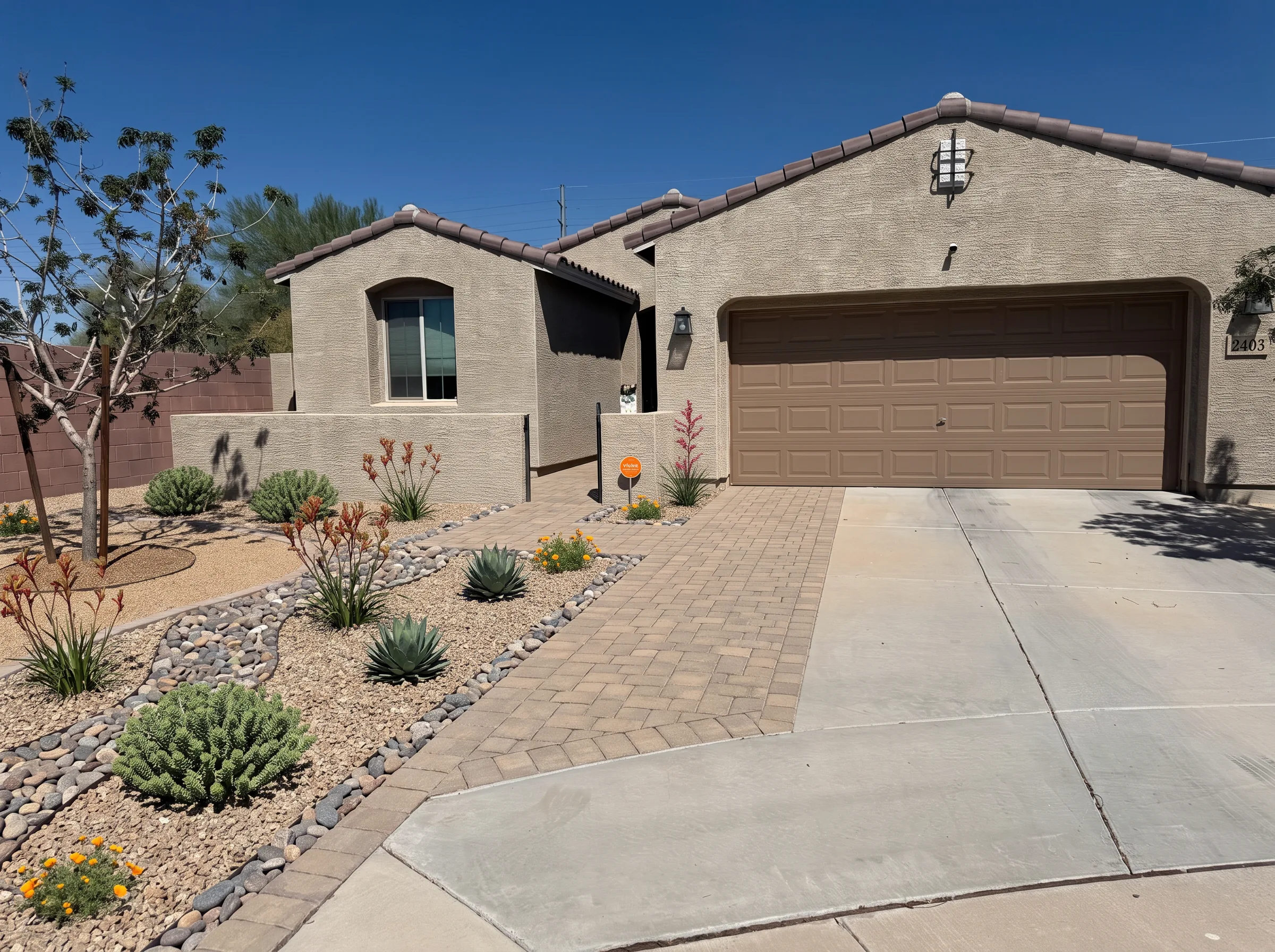 Blueprint Vision for the same Goodyear property exterior